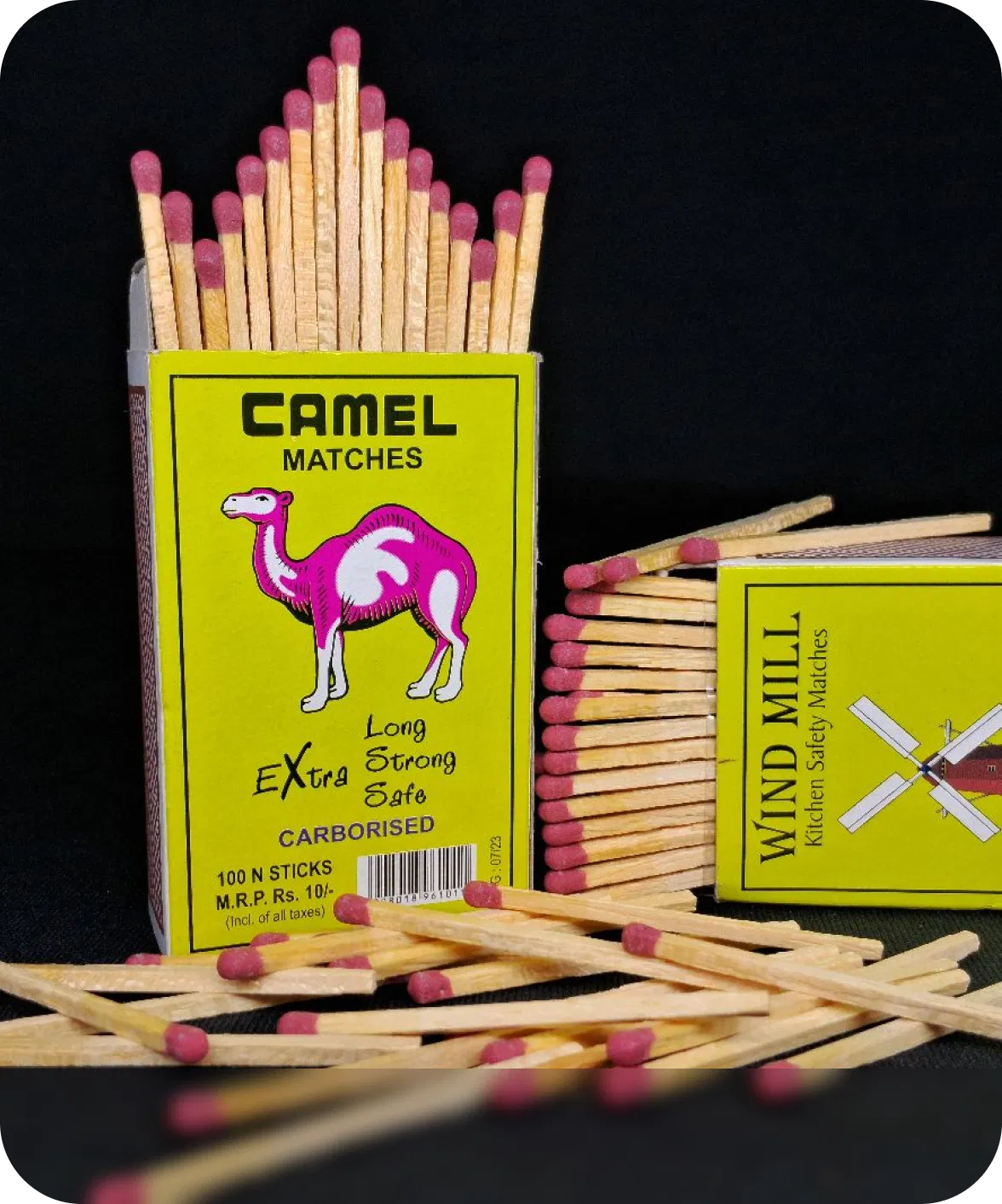 matchstickbox camelmatch